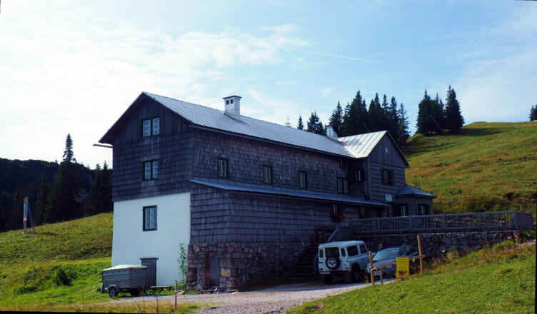 Sepp-Huber-Hütte 1506m im Sommer