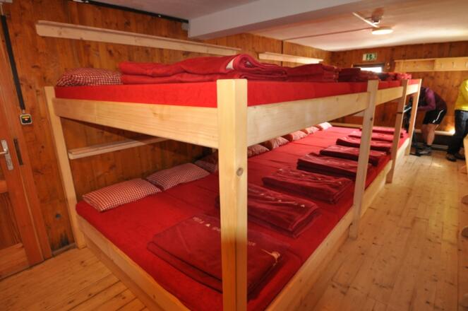 Heinrich-Schwaiger Haus: Sehr gepflegte Lager