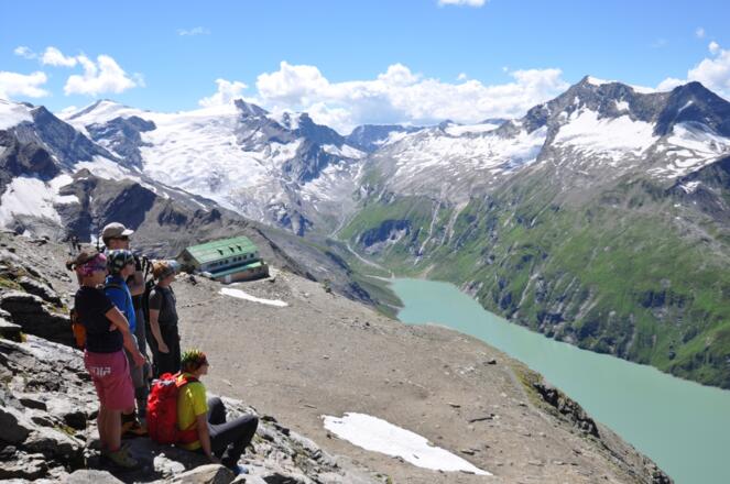 Heinrich Schwaiger Haus: Oberhalb der Huette Richtung Fochetzkopf