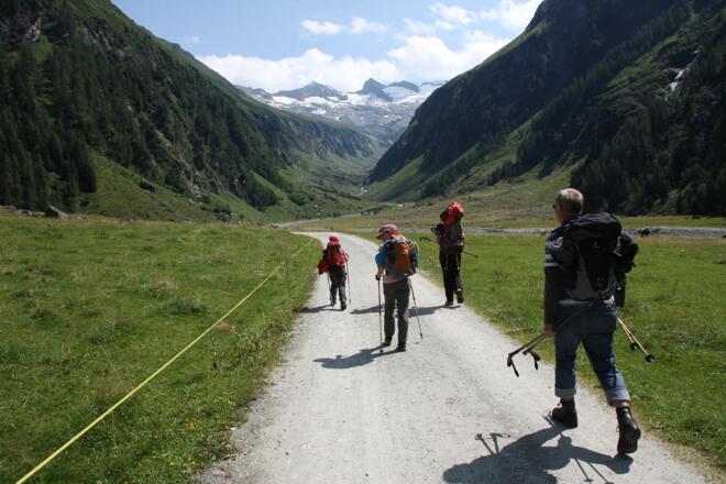 Kinderfreundlicher Wanderweg im Habachtal