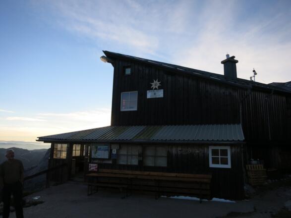 Simonyhütte in der Früh