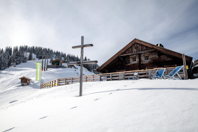 Karbachalm mit Kabinenbahn