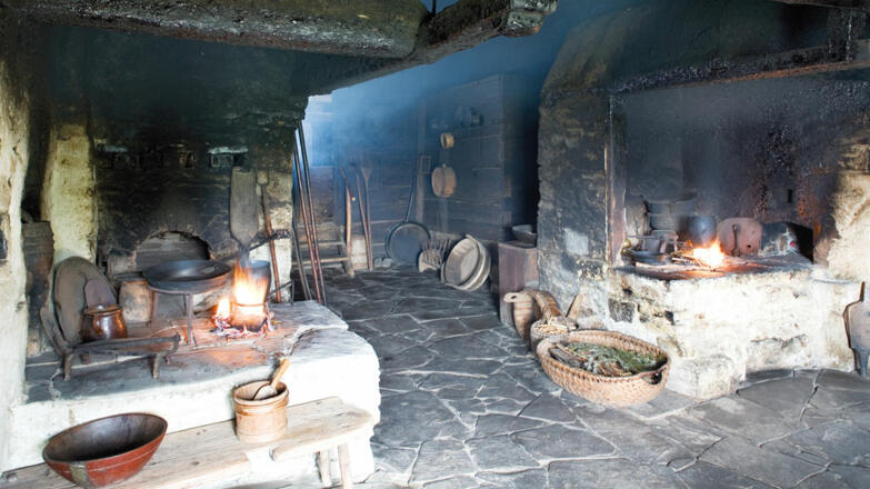 Mondseer Rauchhaus Innenbereich