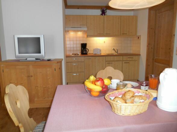 Kochen und essen FeWo Bergblick