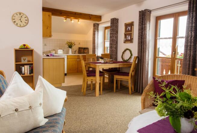 Küche/Wohnraum Fewo2