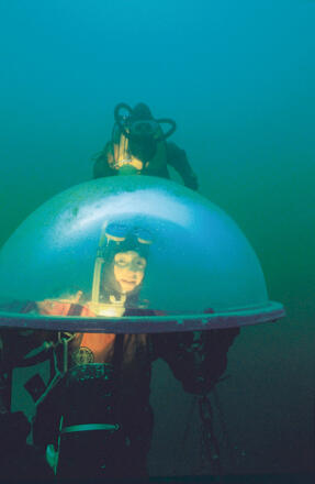 Tauchausbildungszentum Attersee - Tauchkuppel