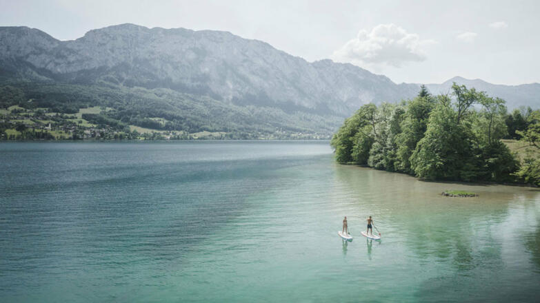 SUP am Attersee