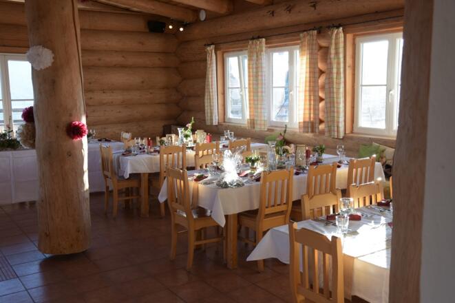 Speisesaal Lodge am Krippenstein
