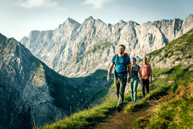 Auf dem Weg Richtung Eng