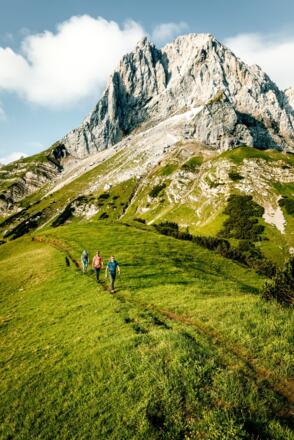 Auf dem Weg Richtung Eng