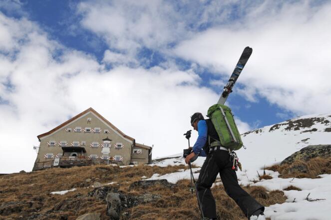 Schlussanstieg zum Hochjoch-Hospiz