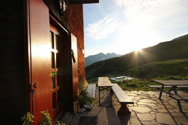 Morgenstimmung auf der Terrasse