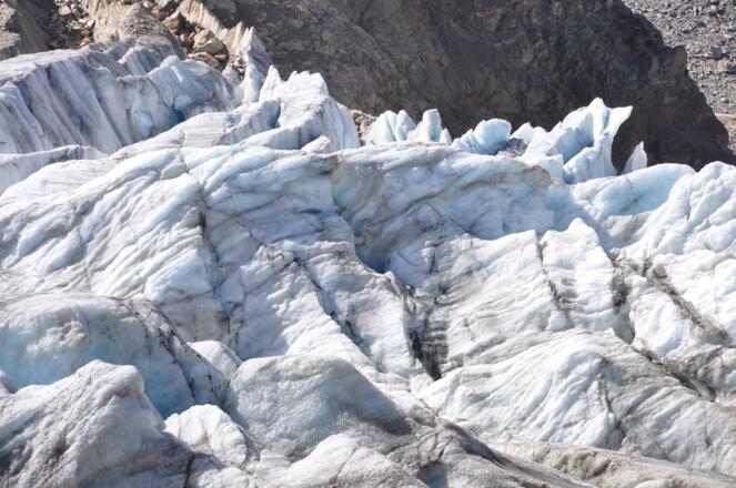 40 Minuten oberhalb des Taschachhauses: Eine einmalige Gletscherkulisse
