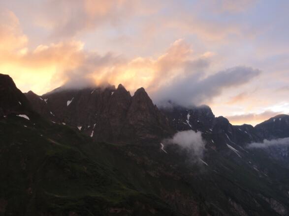 Blick zum Falmedonjoch