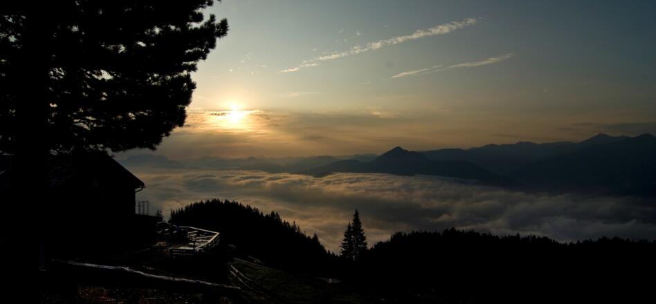 Sonnenaufgang über dem Wilden Kaiser