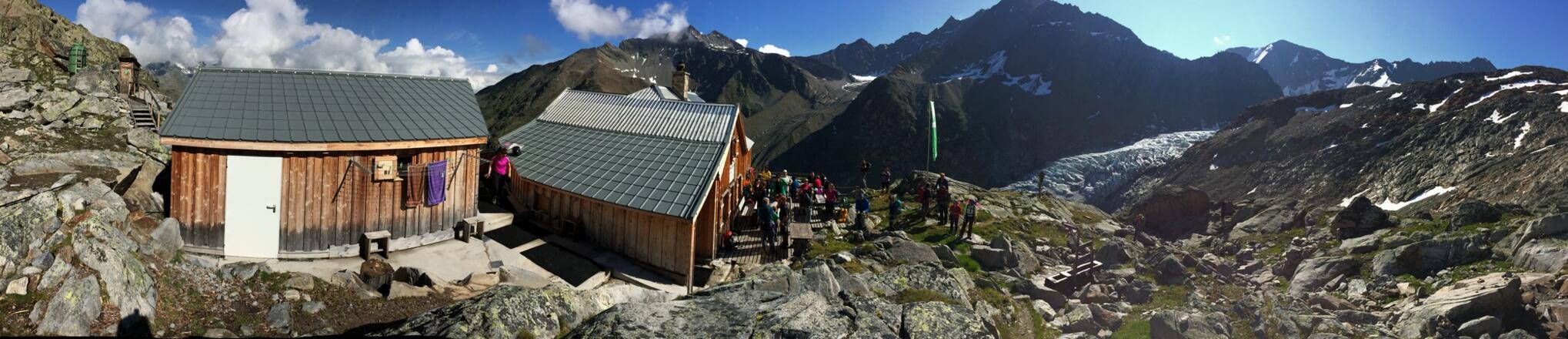 Panorama in Richtung Osten.