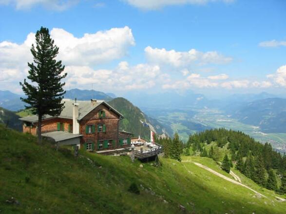 Blick in Richtung Inntal und Wilder Kaiser