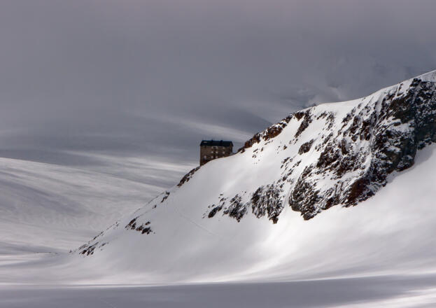 Lichtspiele über dem Brandenburger Haus