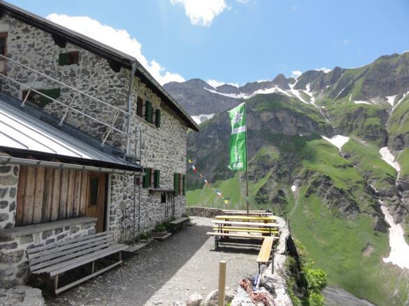 Terrasse der Simmshütte