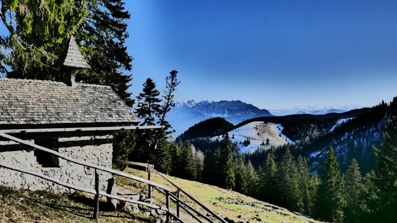 Unterberg-Kapelle im Brünnsteingebiet