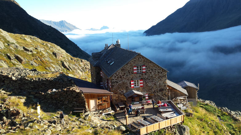 Nürnberger Hütte, Morgenstimmung