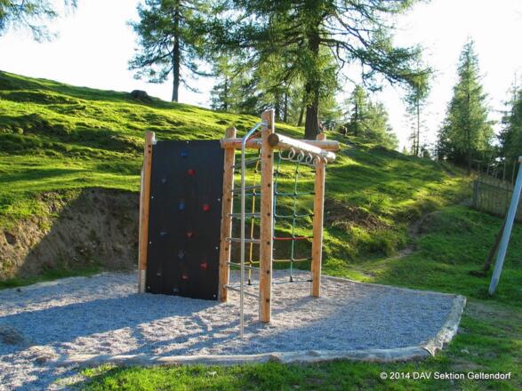Kletterwand für die Kinder
