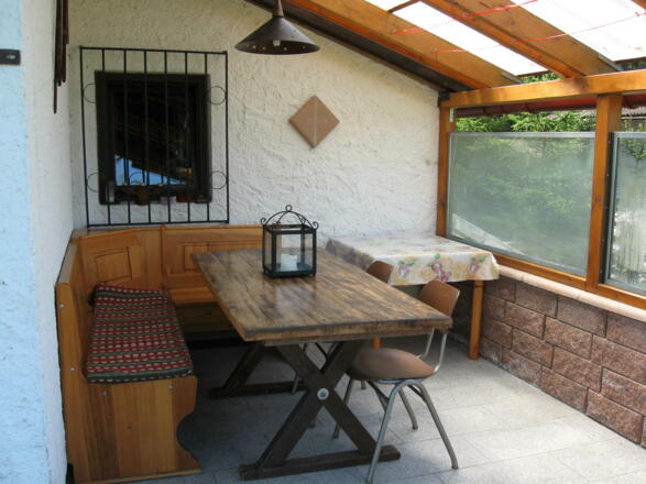 Freisitz mit Sitzecke