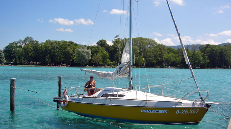 Sail4You Bootsausflug mit Kajütsegelboot am Attersee
