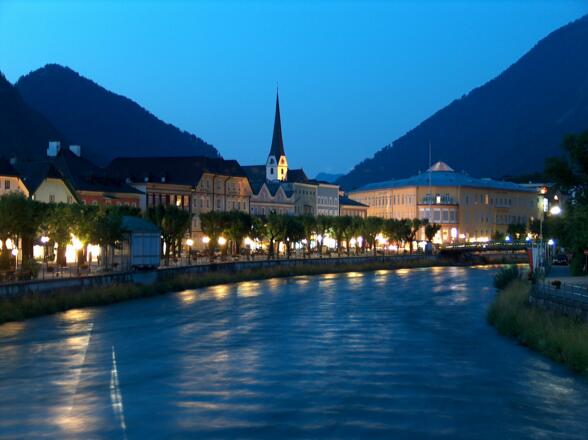 Eine warme Sommernacht in Bad Ischl