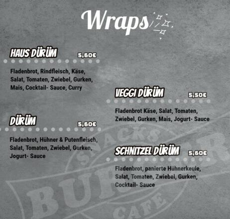 BURGER Snacks und Café