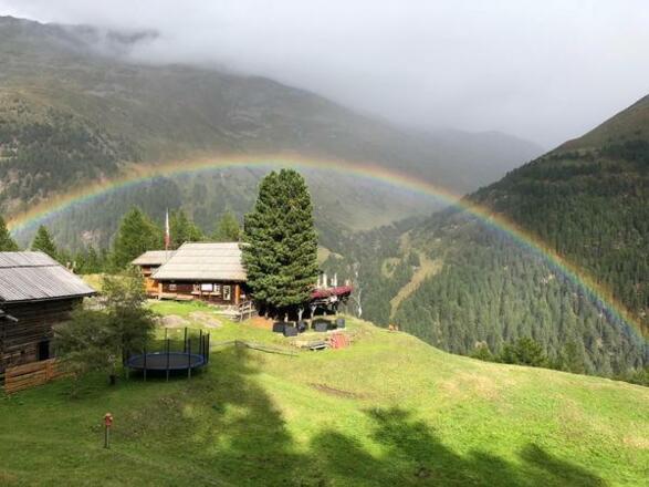 Lenzenalm Regenbogen