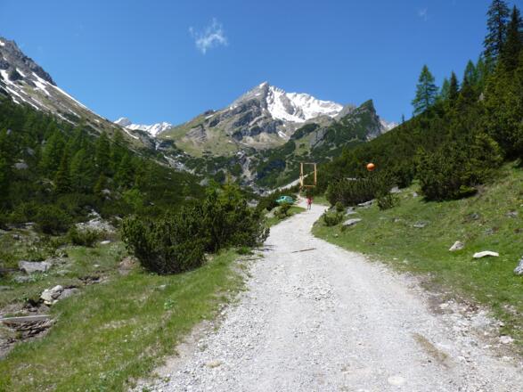 Blick von der Latschenhütte zum Muttekopf
