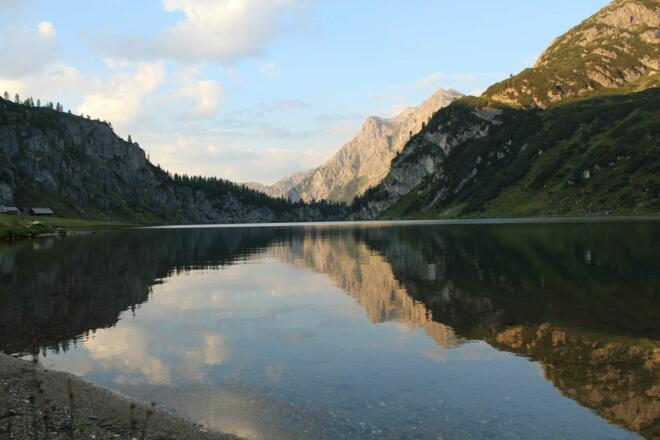 Abendstimmung am Tappenkarsee