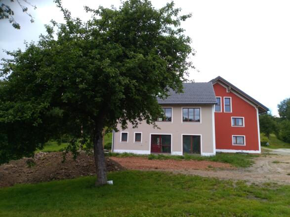 Kurz vor Baustellenfertigstellung