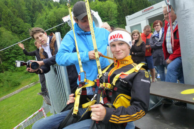 Marinus Kraus: Jungfernflug mit dem Flying Fox