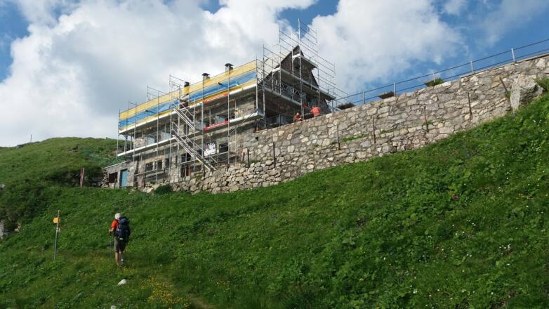 Die Pfälzerhütte erhält eine Photovoltaikanlage.