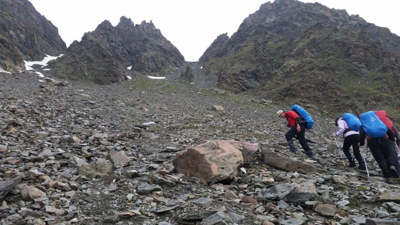 Zischgenscharte vom Westfalenhaus