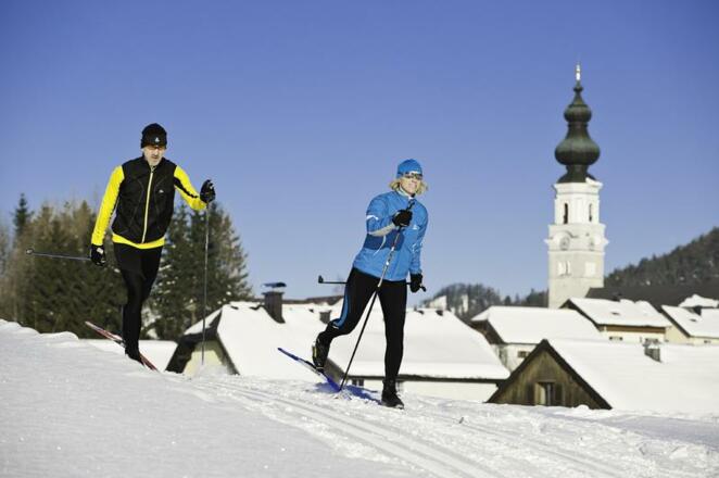 Dorfloipe im Langlaufdorf Faistenau