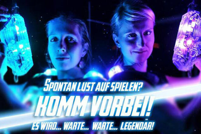 Lasertag Rosenheim Plakat