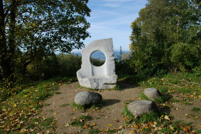 Kunstwerk 25 Jahre Wackelstein von Gerhard Eilmsteiner