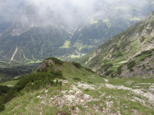 Blick ins Große Walsertal
