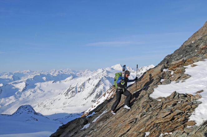 In der Regel besser zu Fuß: Die letzten Meter ins Brochkogeljoch