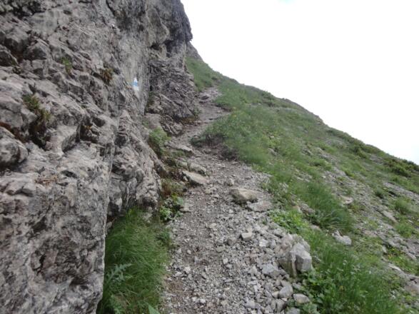 Aufstiegsweg zur Hochschere