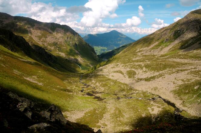 Blick hinaus ins Urgtal