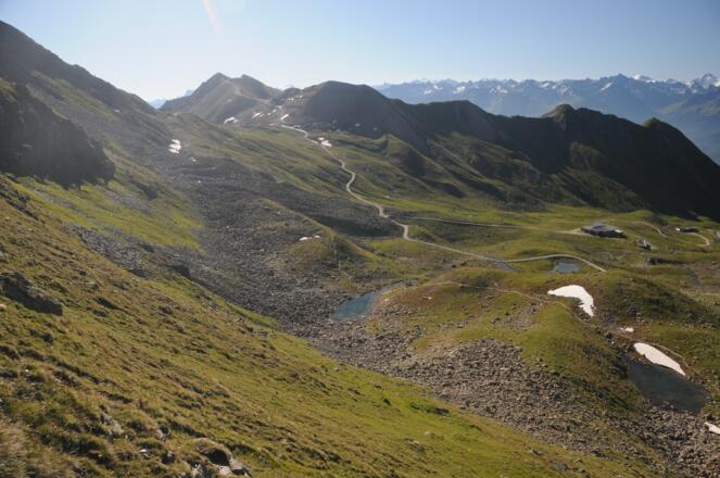 Arrezjoch und Pezid am Morgen