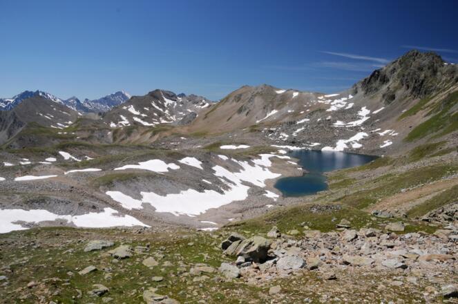 Gmairersee kurz oberhalb des Hexensattels