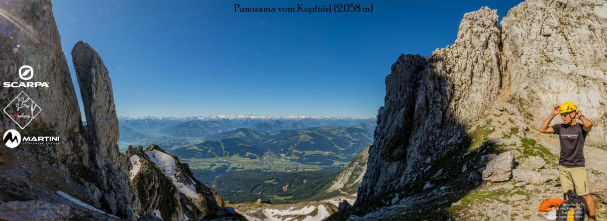 Panorama am Kopftörl