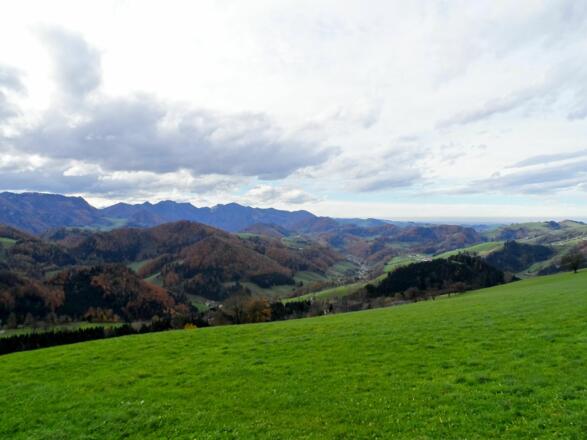 Traumhafte Aussicht vom Plattenberg