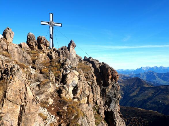 Gipfelkreuz vom Großer Rettenstein 2366m