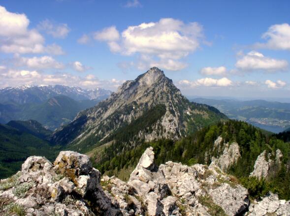 Trapez 1410m mit Traunsteinblick